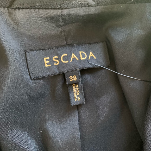 🤩 ESCADA virgin wool blazer jacket - Picture 6 of 13